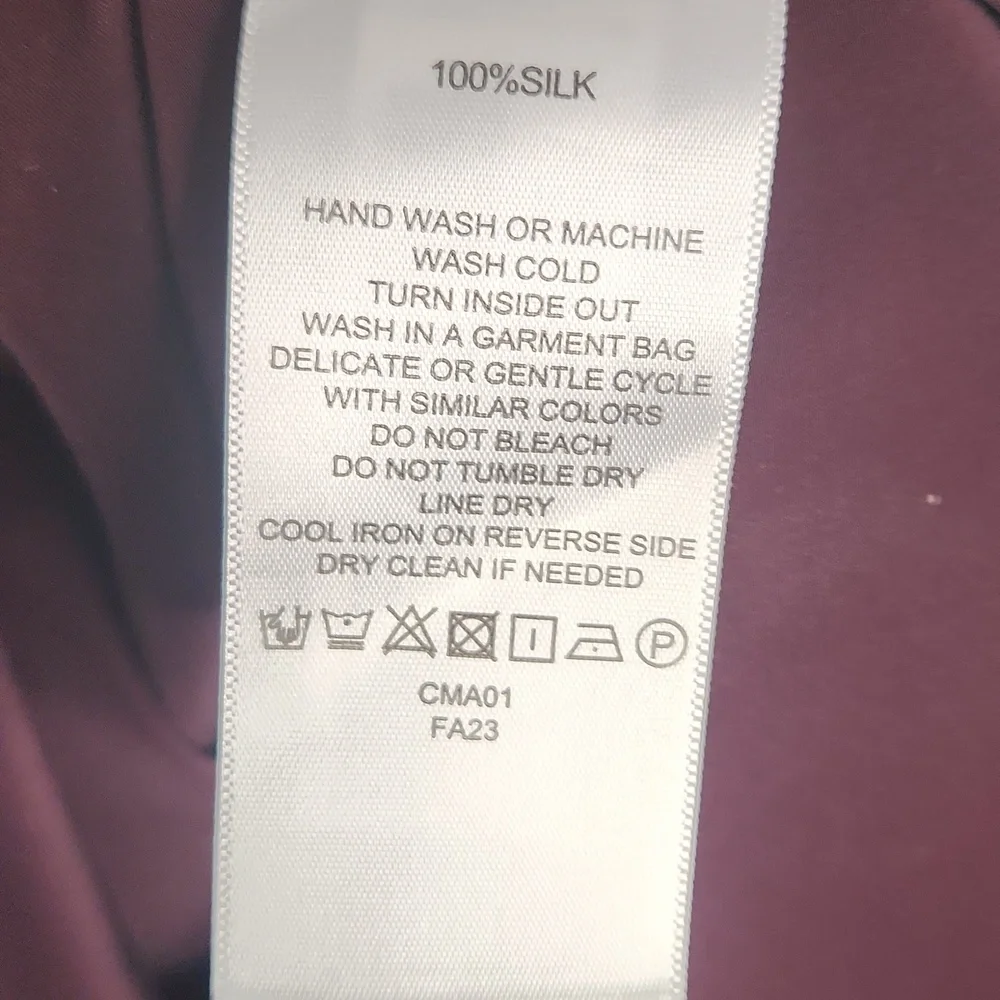 Quince 100% Washable Mulberry Silk Skirt - Picture 5 of 6